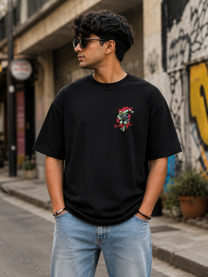 Men's Oversized Printed T-Shirt