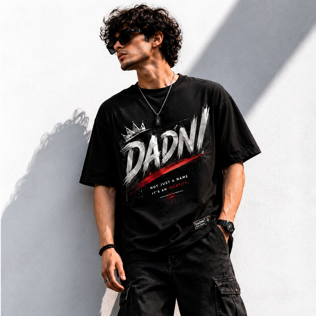 Men's Oversized Printed T-Shirt