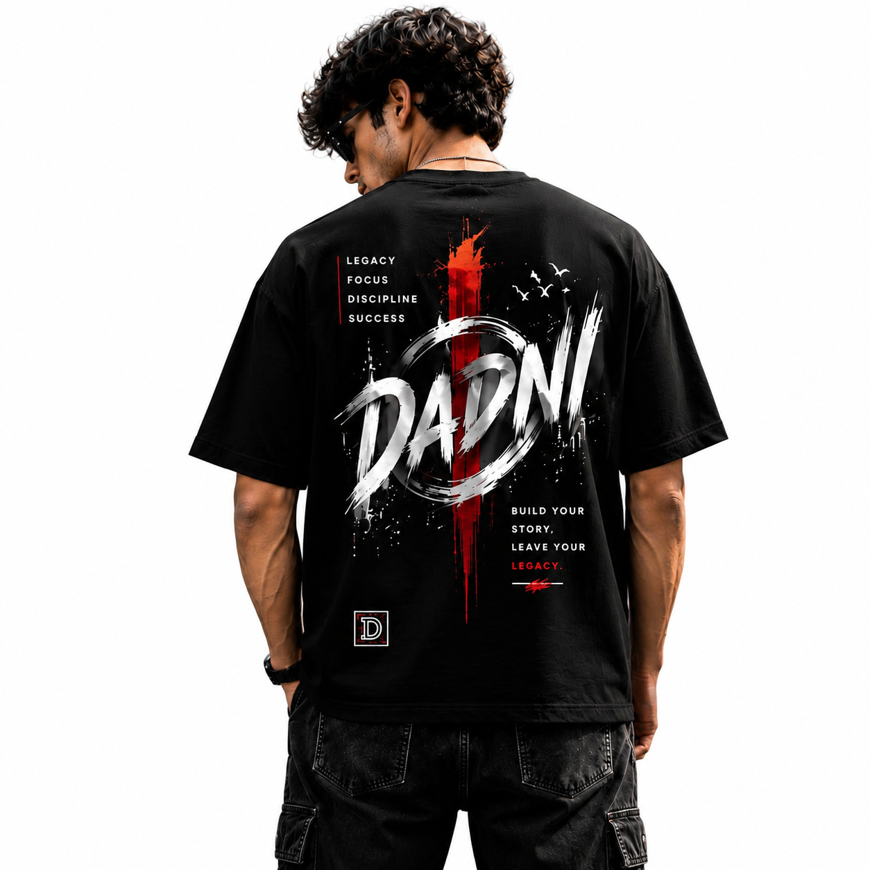 Men's Oversized Printed T-Shirt