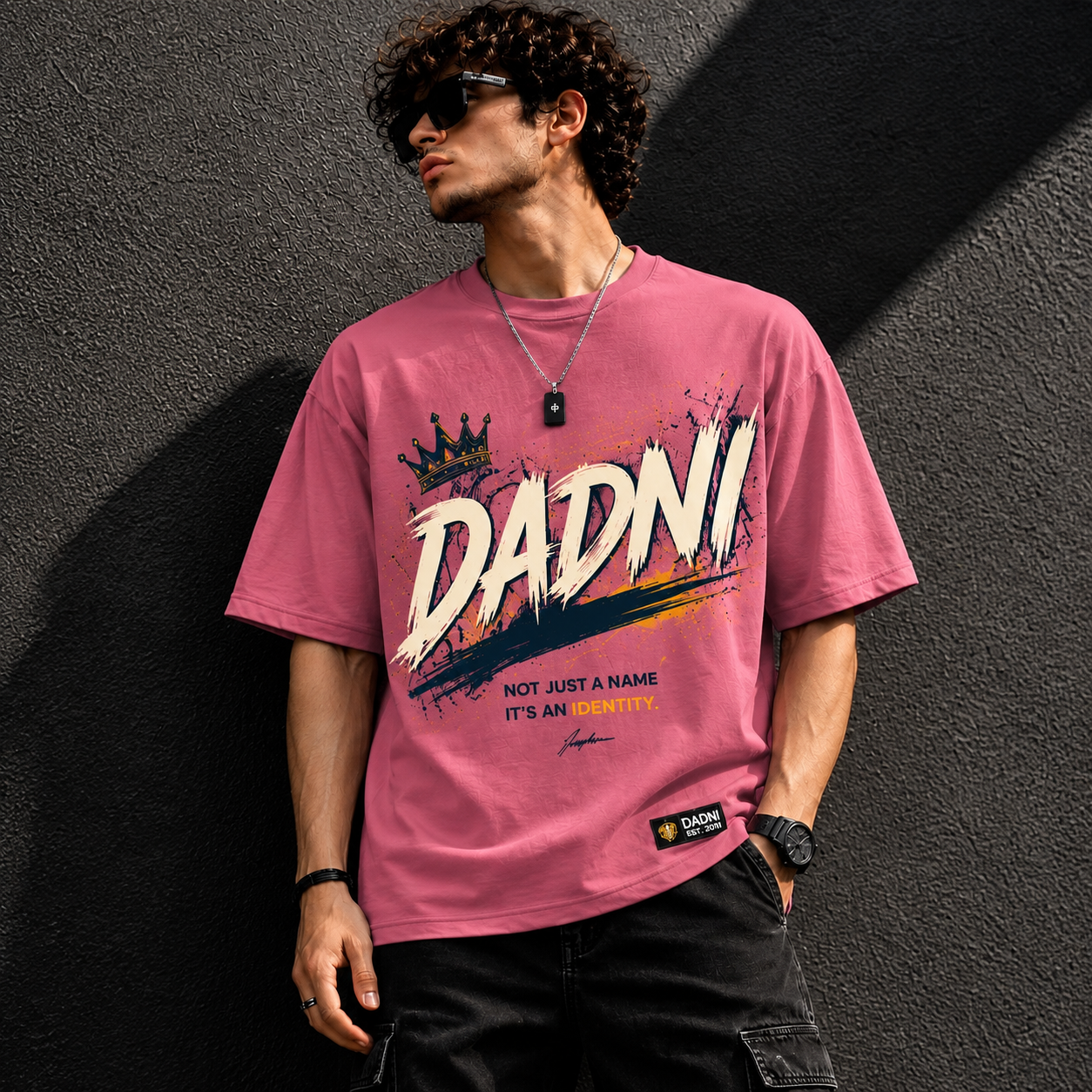 Men's Oversized Printed T-Shirt