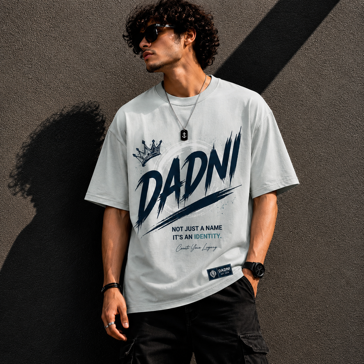 Men's Oversized Printed T-Shirt