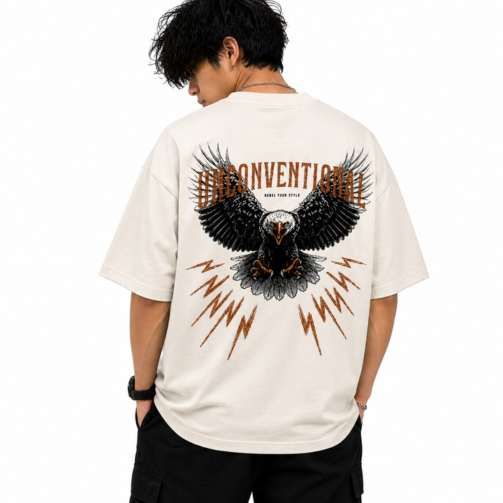 Men's Oversized Printed T-Shirt Rebel Your Style