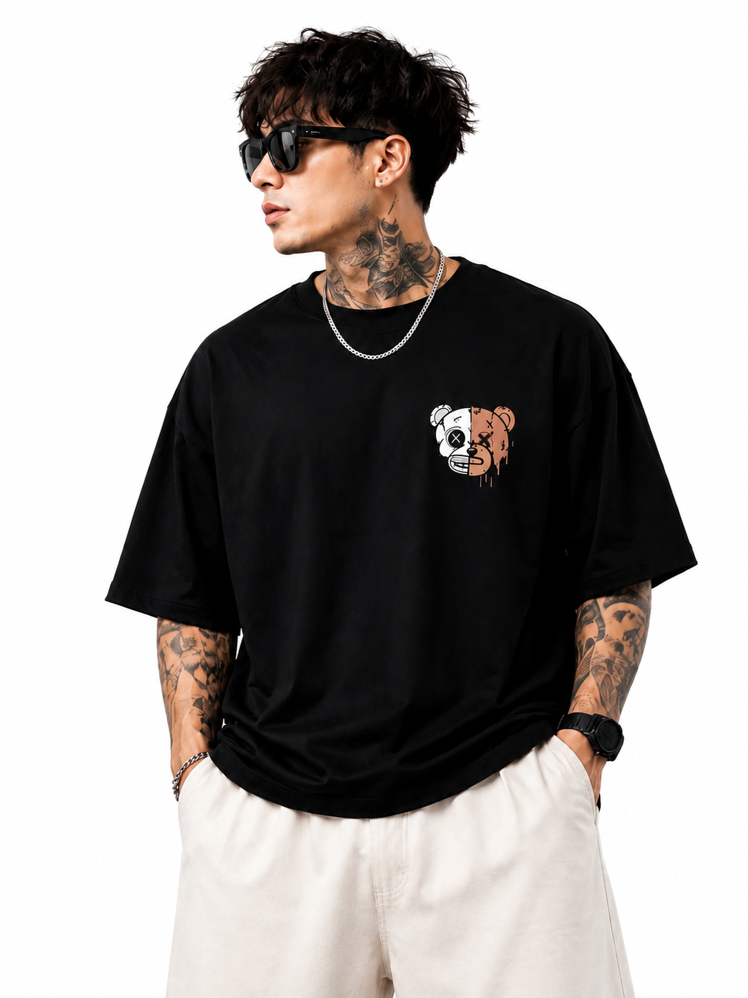 Men's Oversized Printed T-Shirt