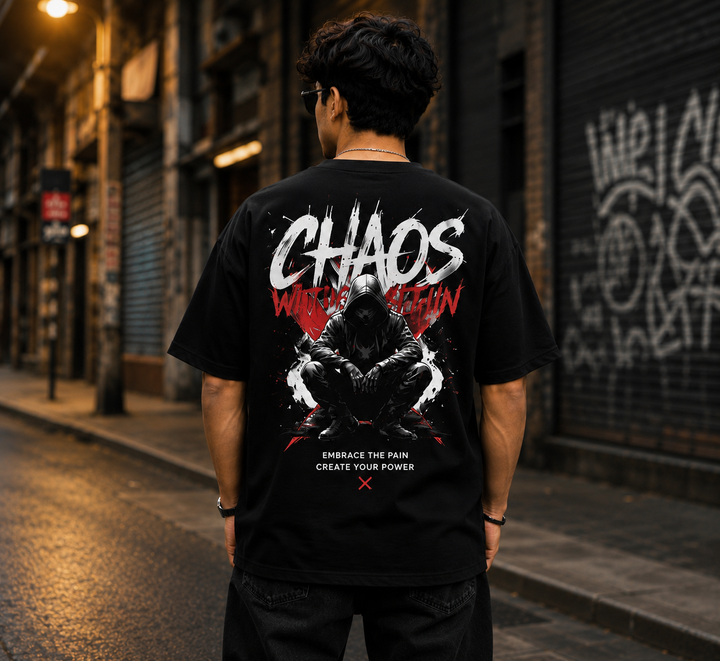 Men's Oversized Printed T-Shirt