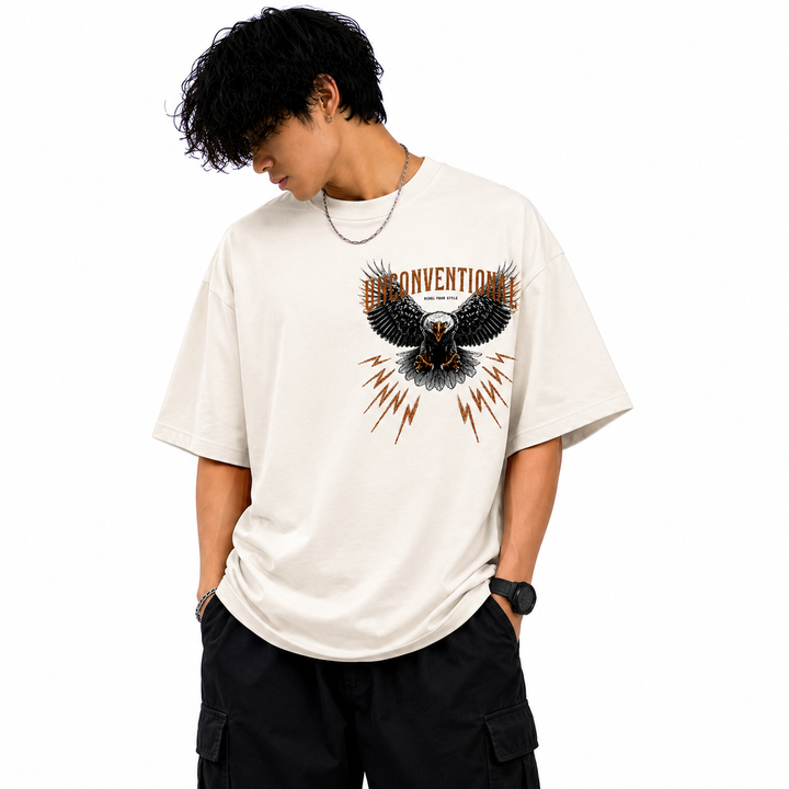 Men's Oversized Printed T-Shirt Rebel Your Style