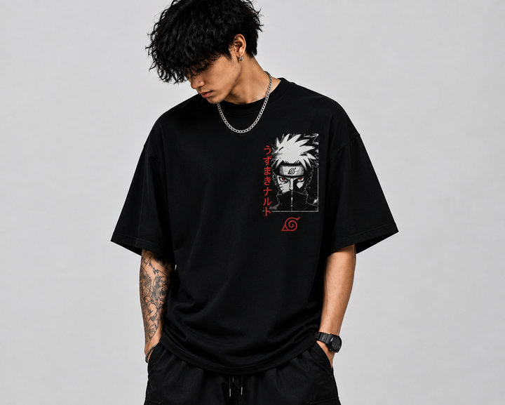 Men's Oversized Printed T-Shirt Style NARATO