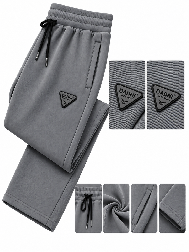 DADNI Men’s Track Pants | Relaxed Fit Joggers with Drawstring Waist