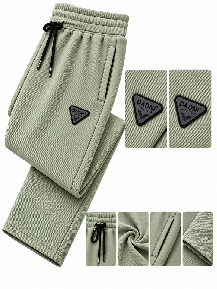 DADNI Men’s Track Pants | Relaxed Fit Joggers with Drawstring Waist