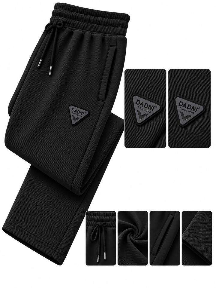 DADNI Men’s Track Pants | Relaxed Fit Joggers with Drawstring Waist