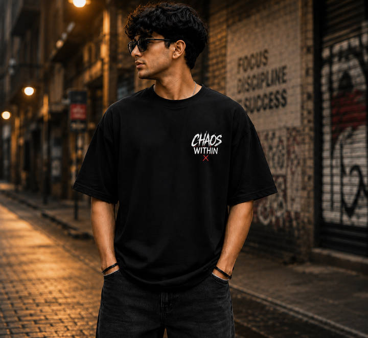 Men's Oversized Printed T-Shirt