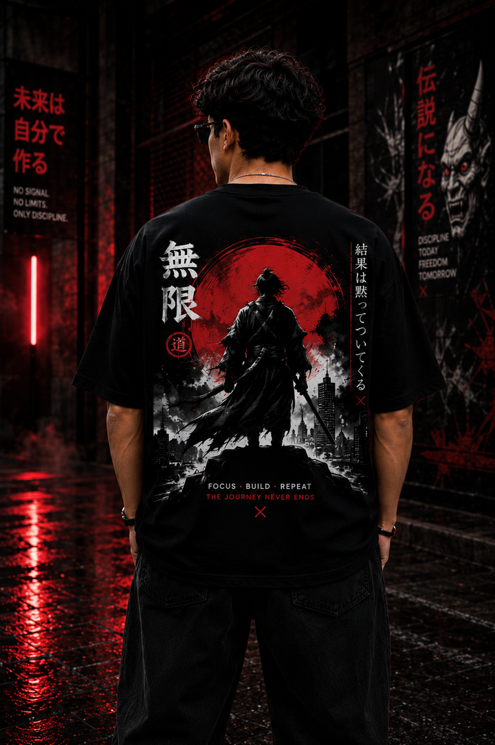 Men's Oversized Printed T-Shirt