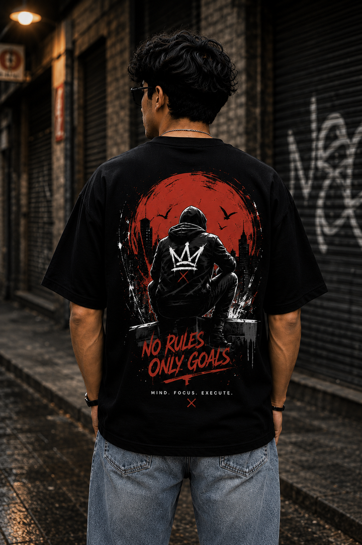 Men's Oversized Printed T-Shirt