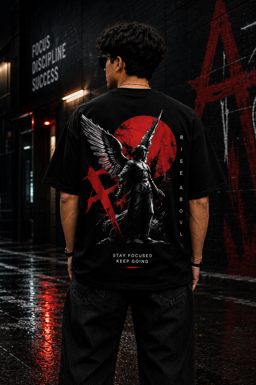 Men's Oversized Printed T-Shirt