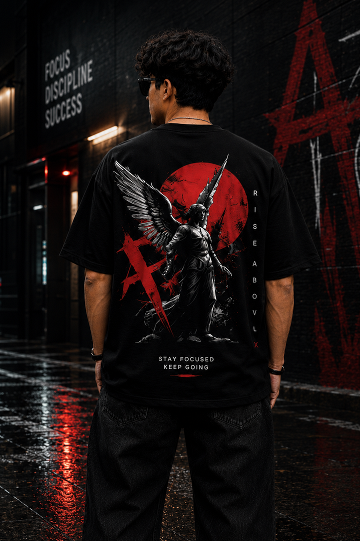 Men's Oversized Printed T-Shirt