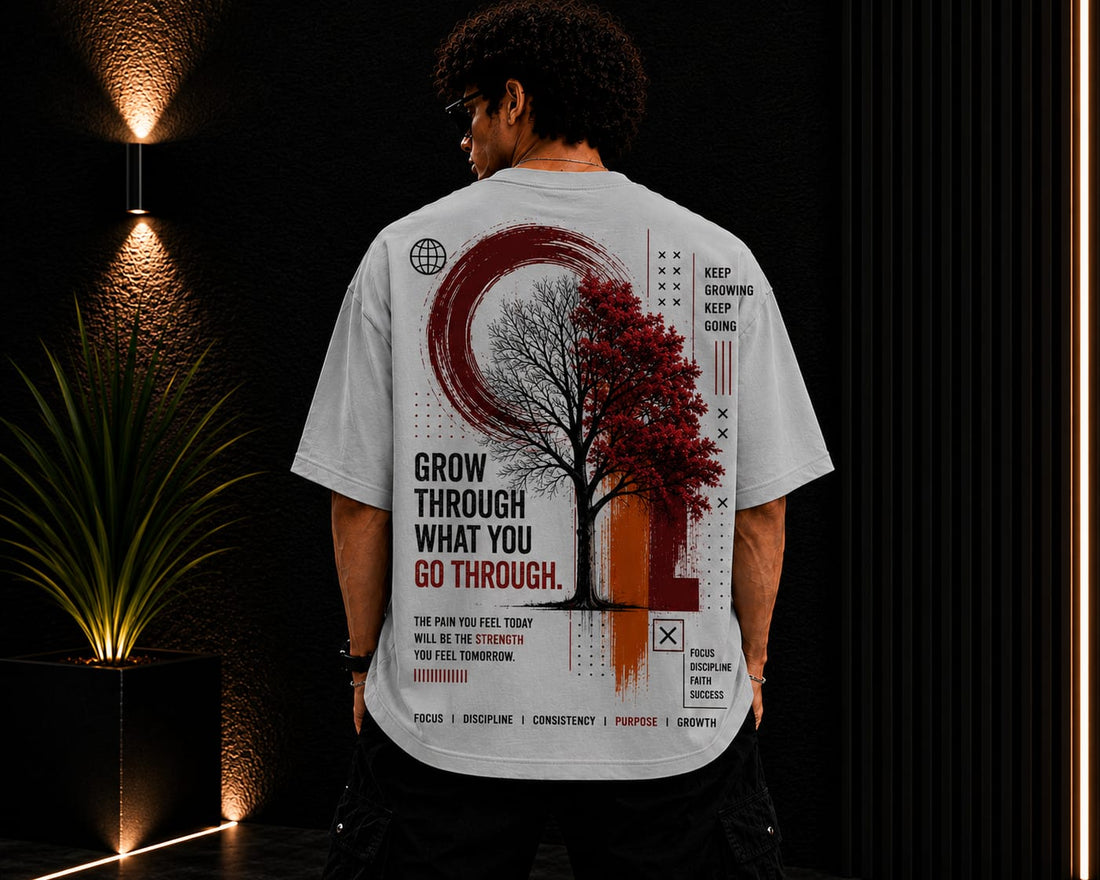 Men's Oversized Printed T-Shirt