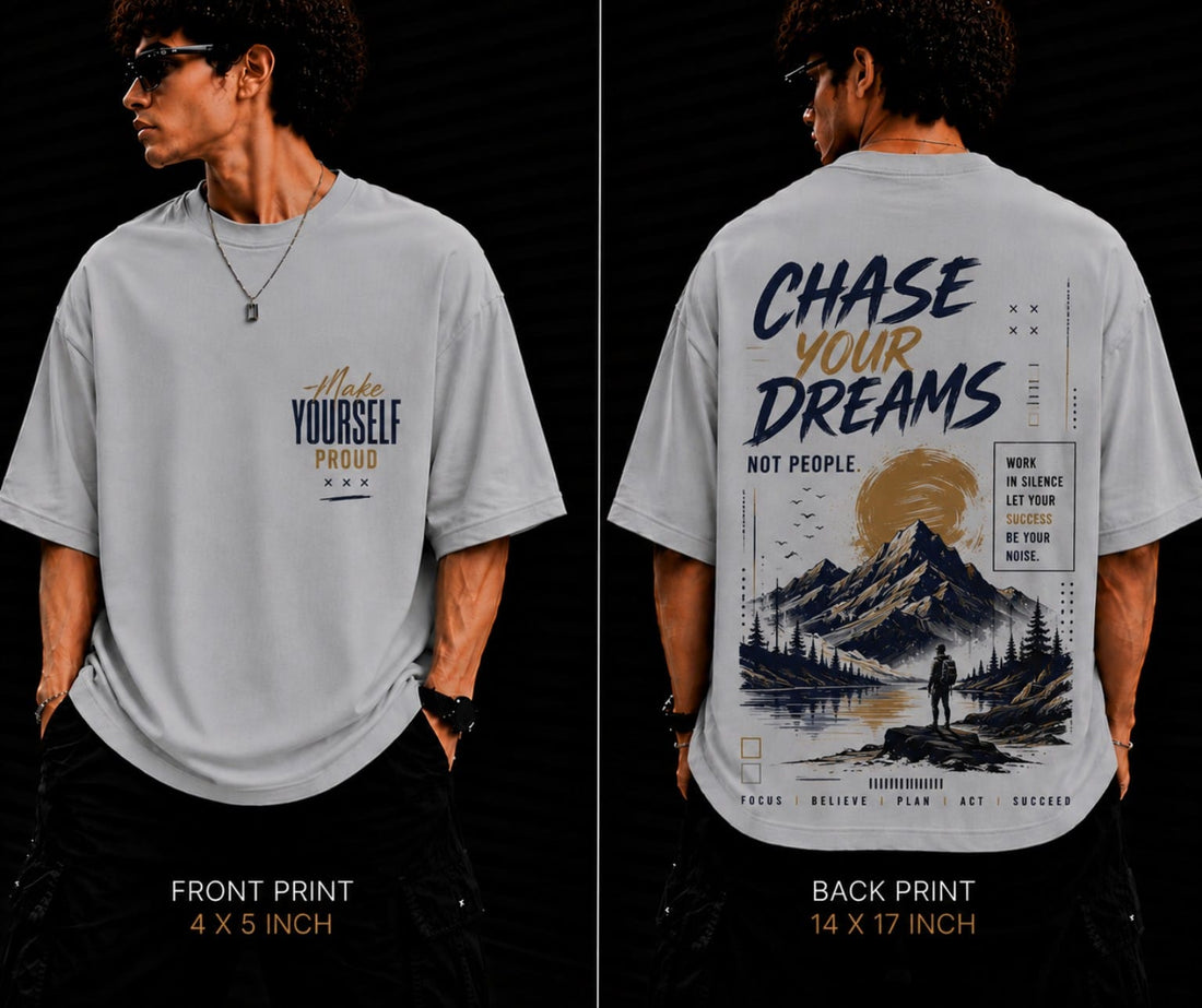 Men's Oversized Printed T-Shirt