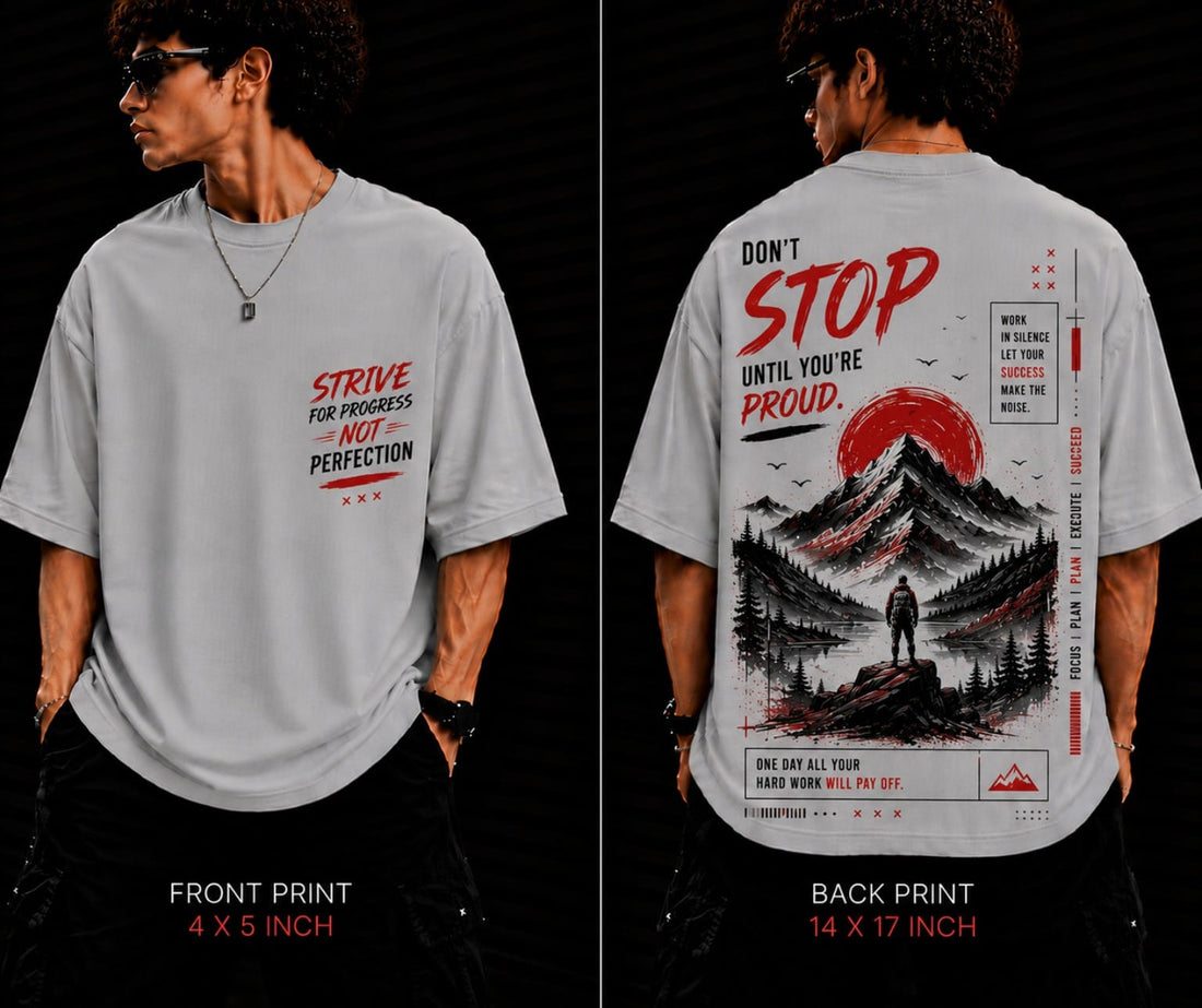 Men's Oversized Printed T-Shirt