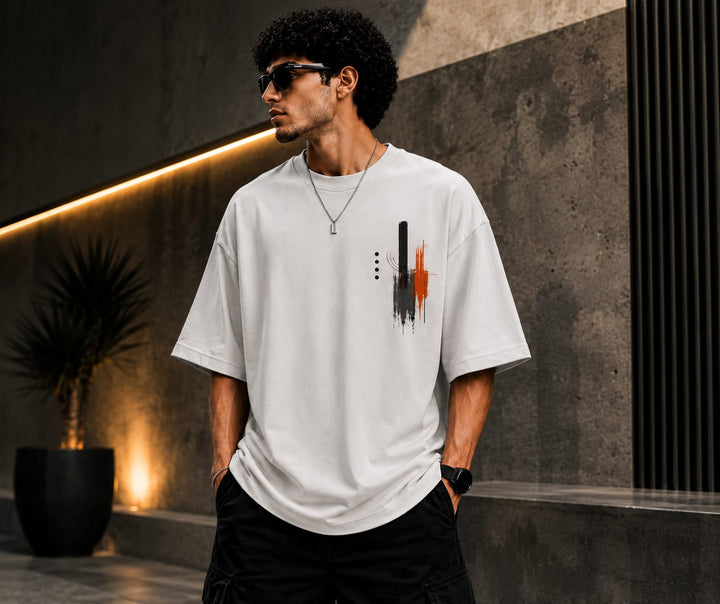 Men's Oversized Printed T-Shirt