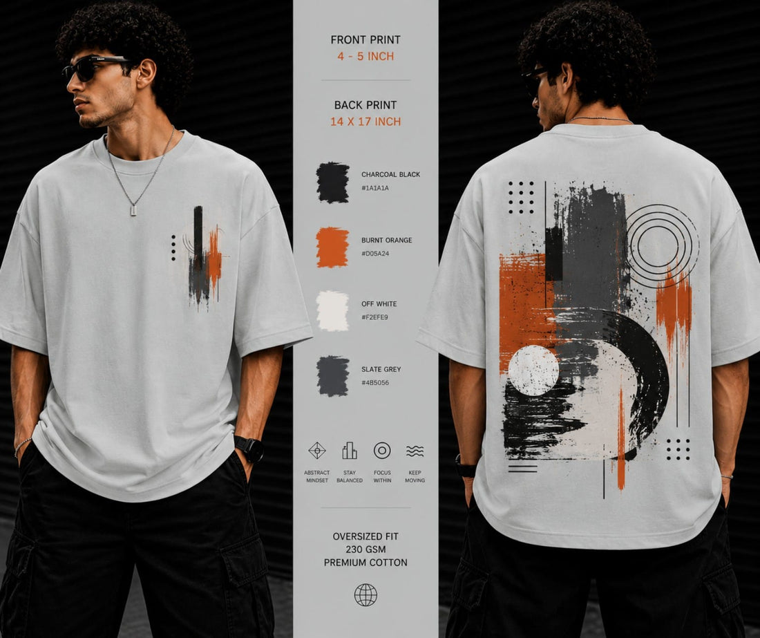 Men's Oversized Printed T-Shirt