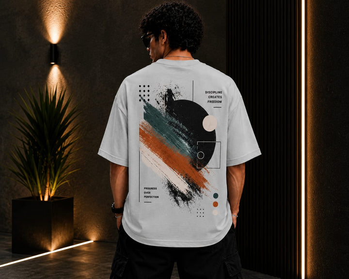 Men's Oversized Printed T-Shirt