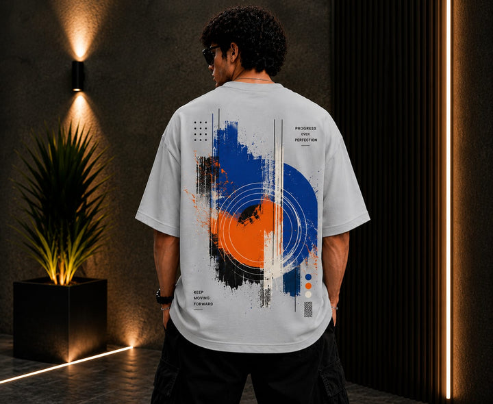 Men's Oversized Printed T-Shirt