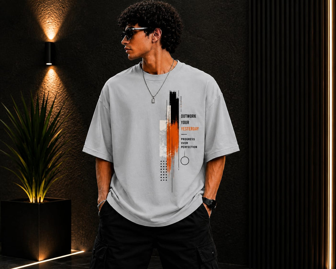 Men's Oversized Printed T-Shirt