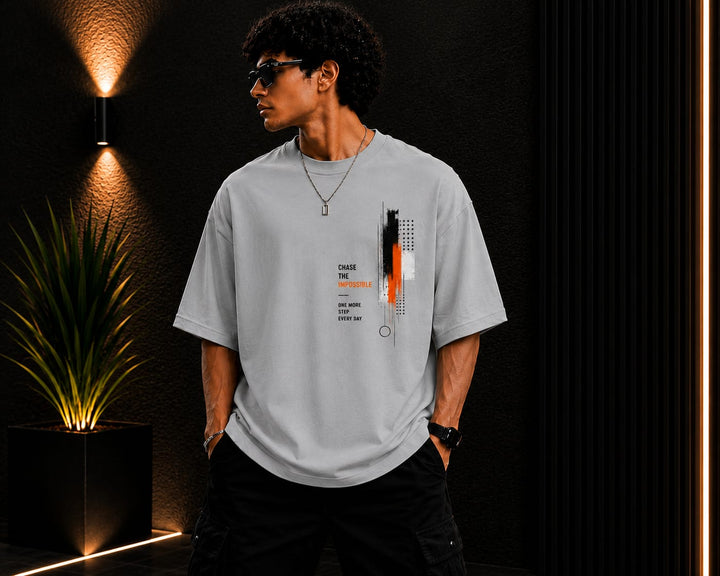 Men's Oversized Printed T-Shirt