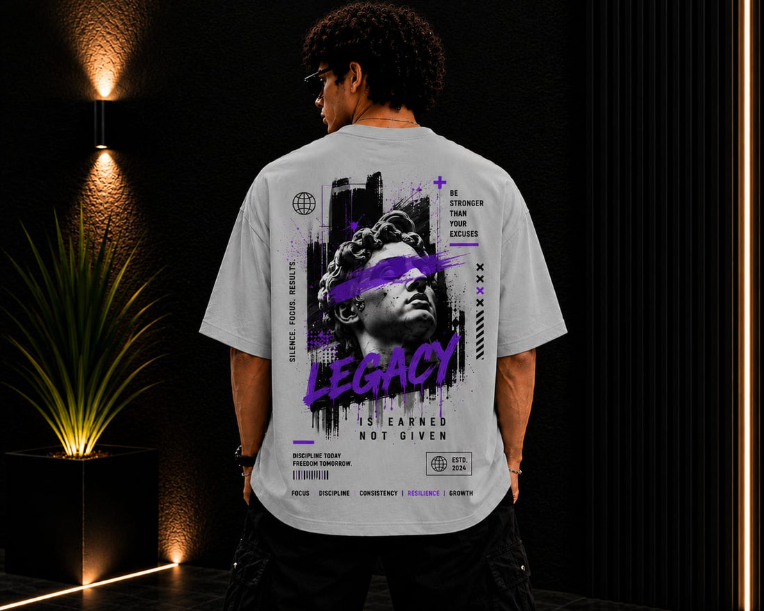 Men's Oversized Printed T-Shirt