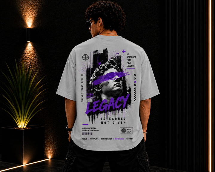 Men's Oversized Printed T-Shirt