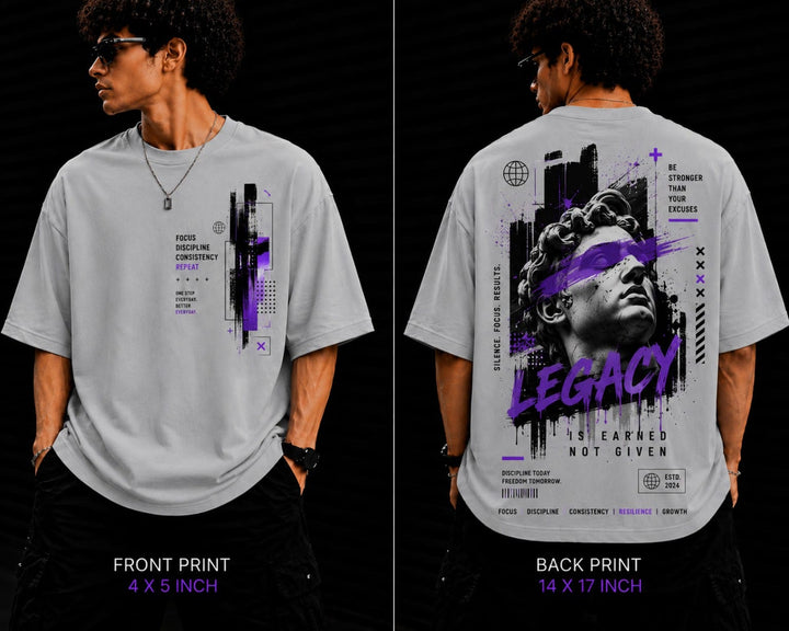 Men's Oversized Printed T-Shirt