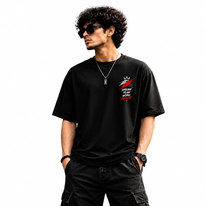 Men's Oversized Printed T-Shirt