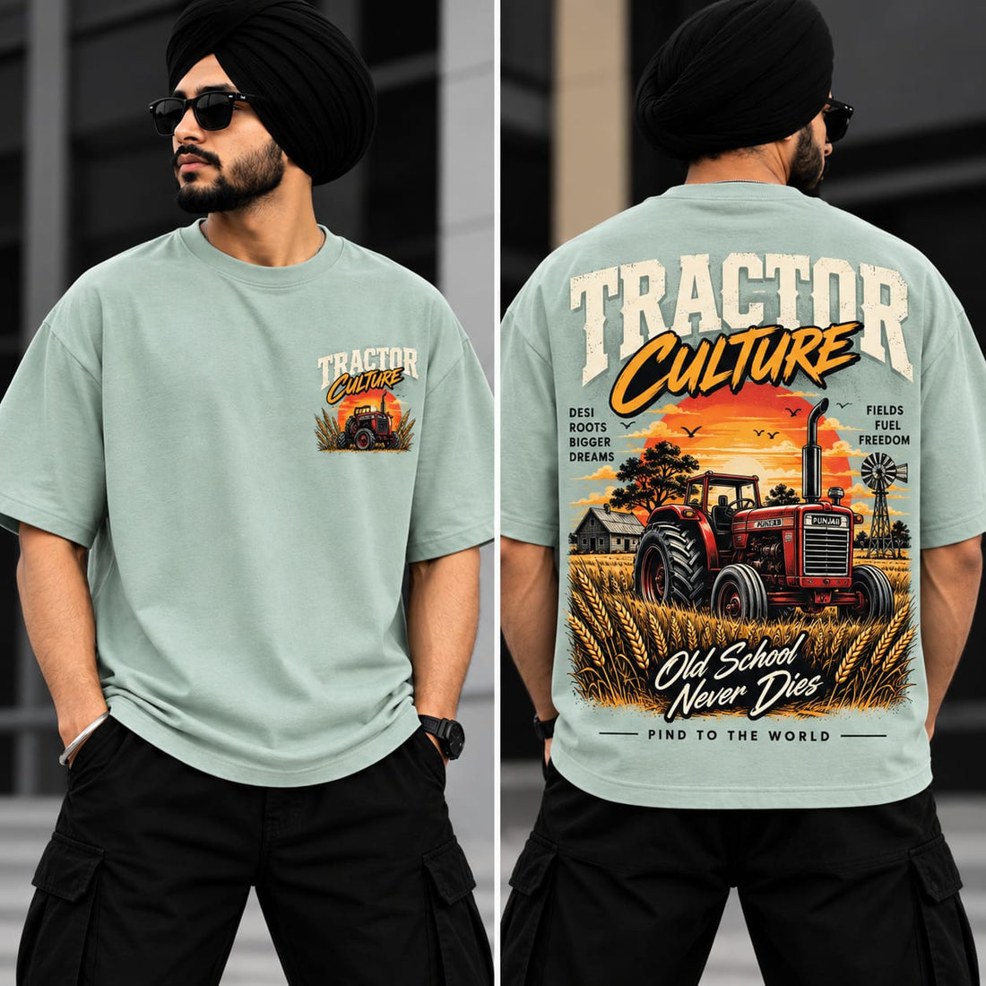 Men's Oversized Printed T-Shirt Style( NO RISK NO STORY) (Copy)