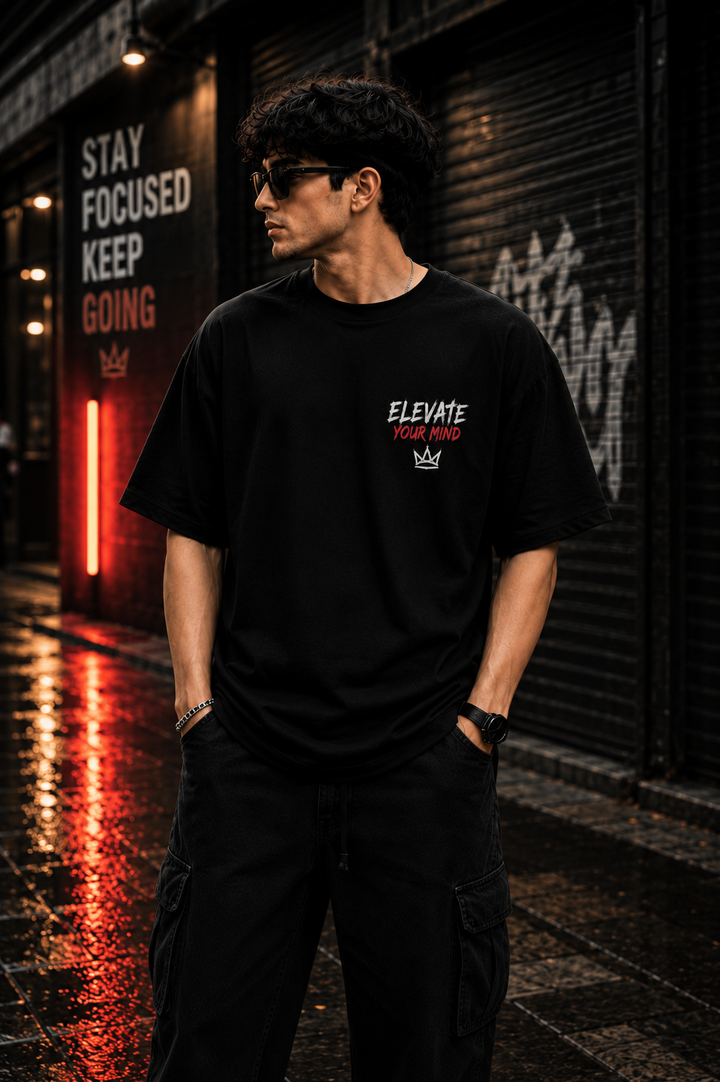 Men's Oversized Printed T-Shirt