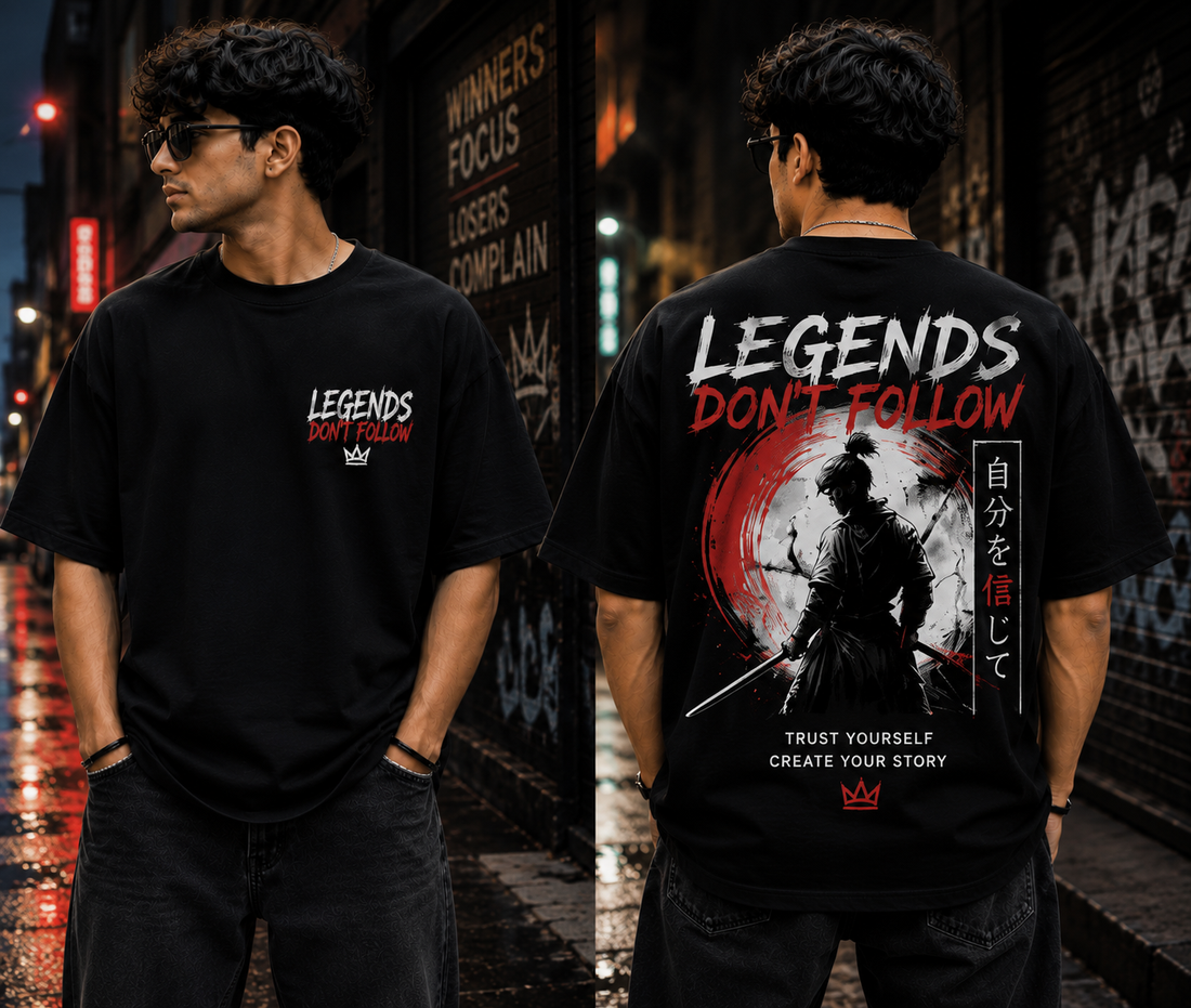 Men's Oversized Printed T-Shirt