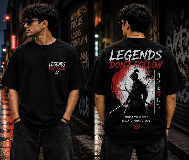 Men's Oversized Printed T-Shirt